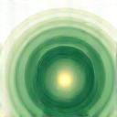 Abstract icon representing stress management with soothing waves or symbols of calm.