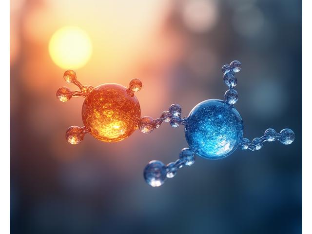 A sophisticated graphic showing the balance of cortisol and melatonin in a healthy circadian rhythm, with subtle blue and orange tones.